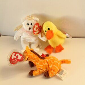 Ty Jingle Beanies Ornaments Lot of 3